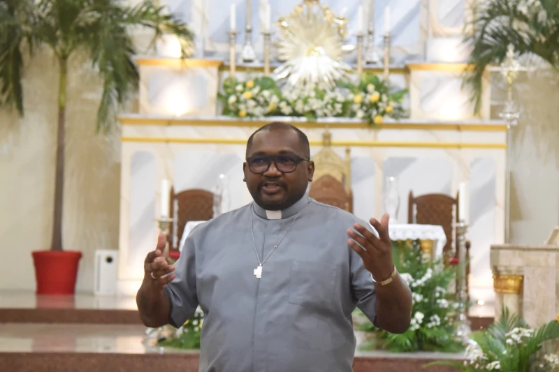 Padre Nery, assessor eclesiástico da Comunicação na Arquidiocese de Teresina – Foto: Assis Fernandes/ODIA.