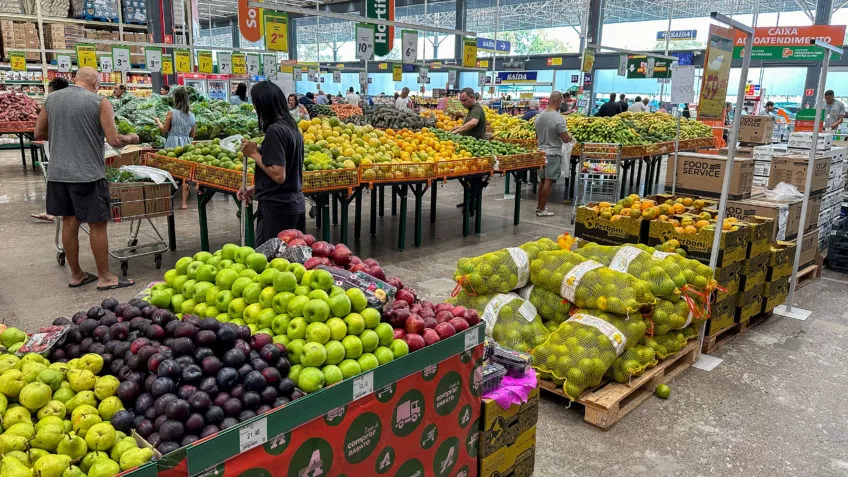 Inflação dos alimentos segue pressionando o IPCA – Foto: Domínio público.