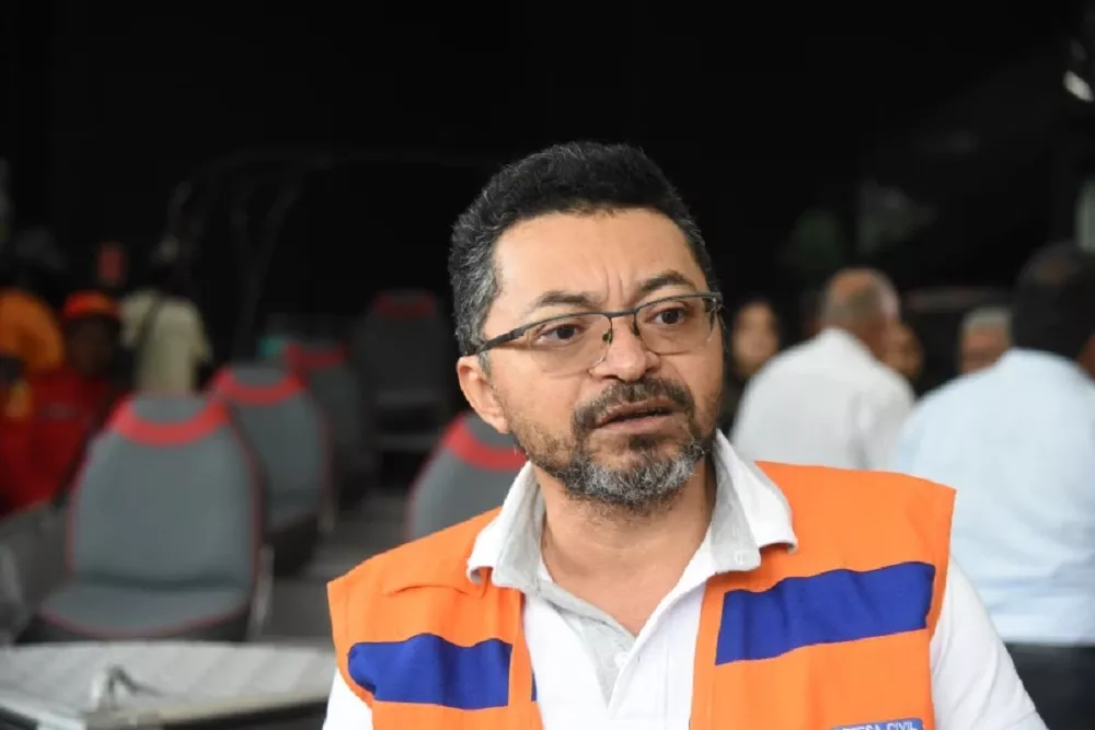 Diretor de prevenção e mitigação de desastres da SEDEC e climatologista, Werton Costa (Foto: O Dia)