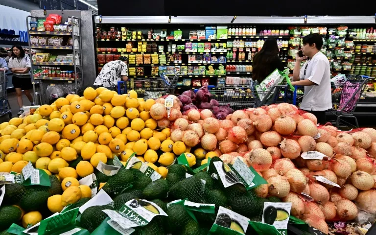 Inflação reduz consumo de alimentos – Foto: AFP.
