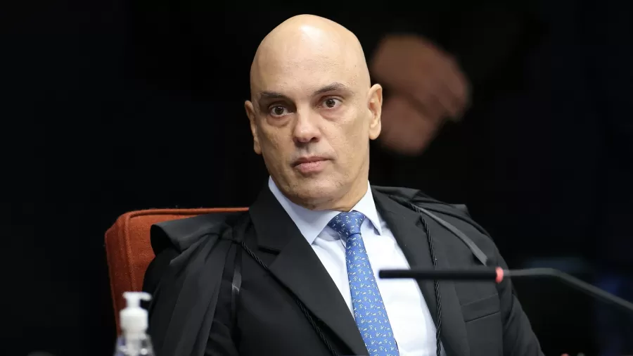 O ministro Alexandre de Moraes – Divulgação/STF via AFP.