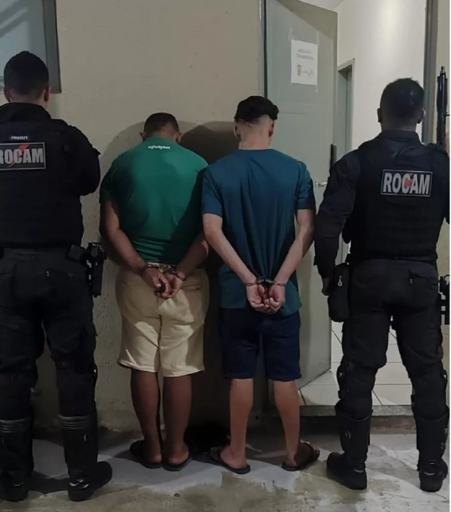 Os suspeitos foram encaminhados à Central de Flagrantes de Picos - Foto: PM