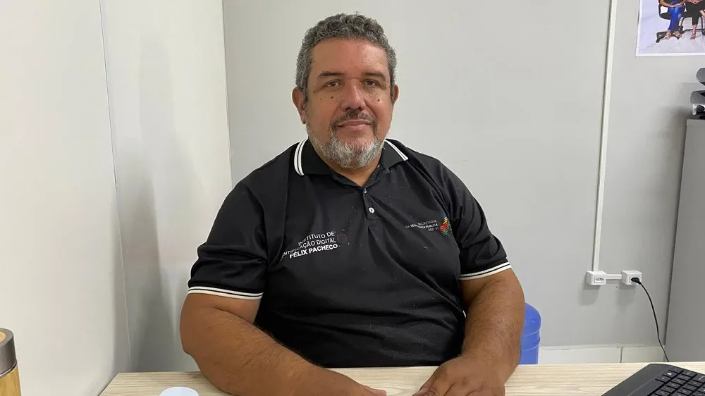 Coordenador do nstituto de Identificação Social - regional de Picos, Cledson Almondes (Foto: Daniela Meneses)