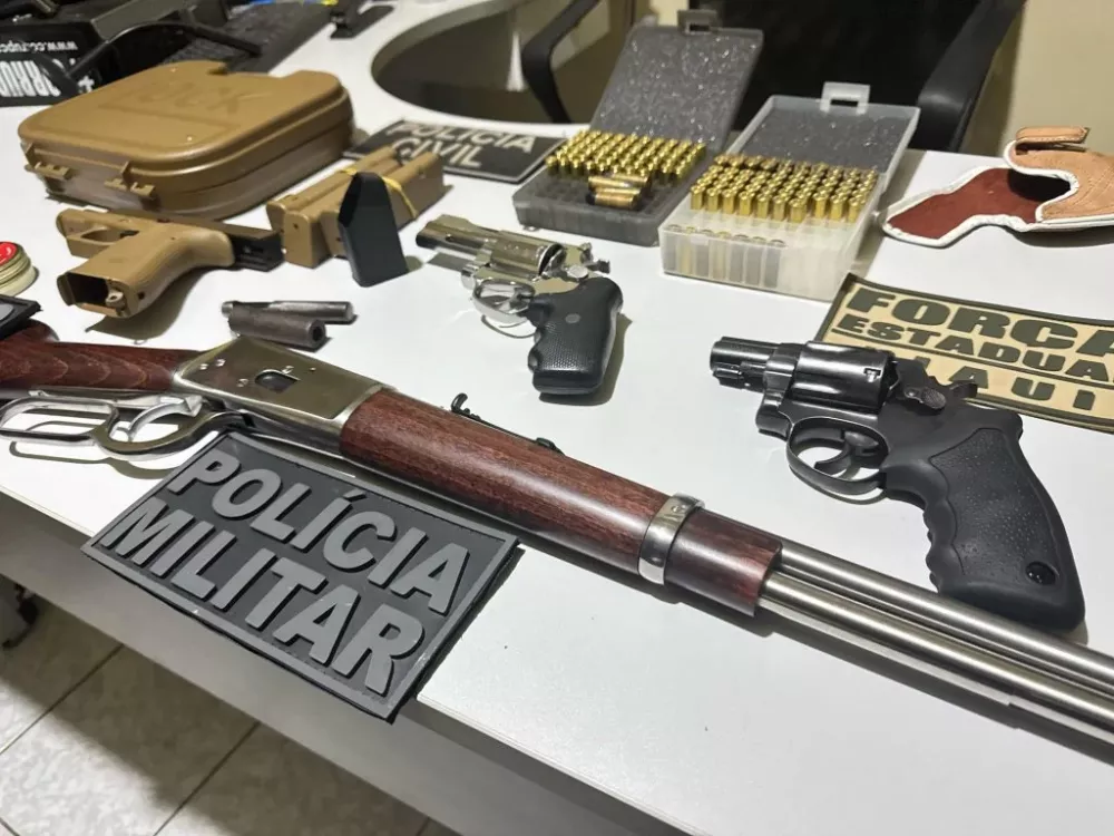 Operação conjunta contra facções criminosas é deflagrada em Simões e Caridade do Piauí. Foto: SSP