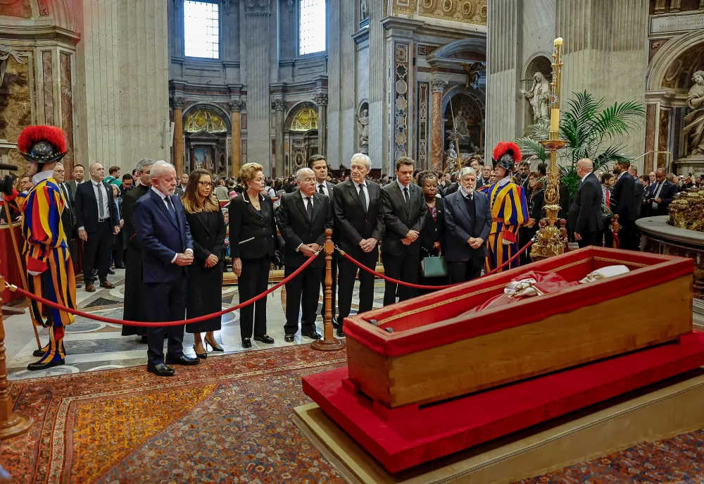 O velório ocorreu na manhã desta sexta-feira – Foto: ASCOM.