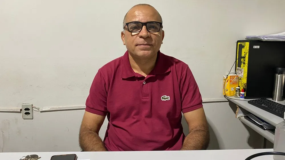 Coordenador do PAM, Gilberto Valentim (Foto: Daniela Meneses)