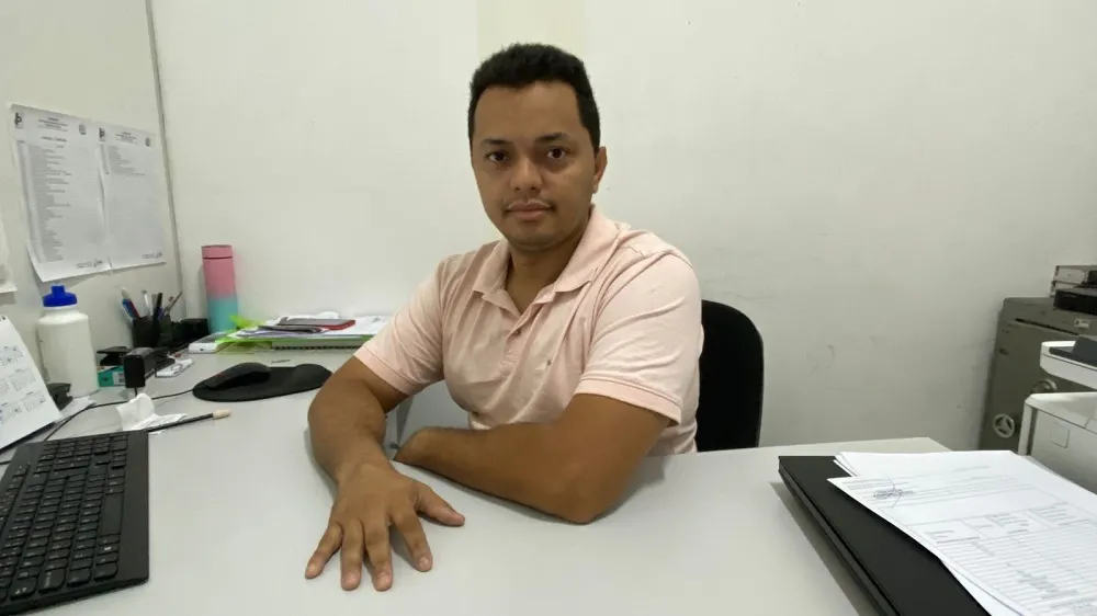 Coordenador da 4ª Ciretran de Picos, Laércio Bruno da Silva (Foto: Daniela Meneses)