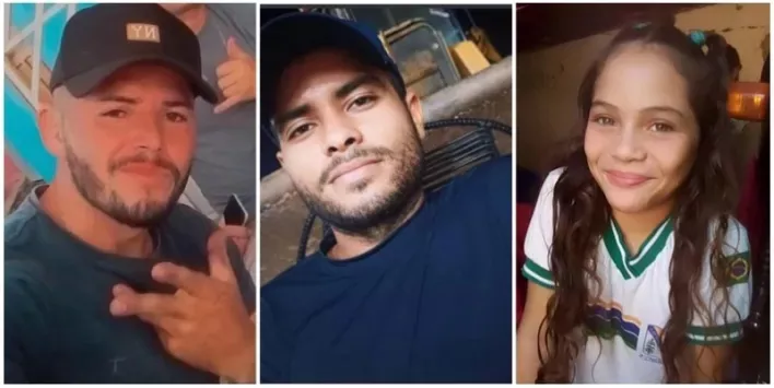 Vítimas que faleceram no local acidente - Foto: Reprodução 