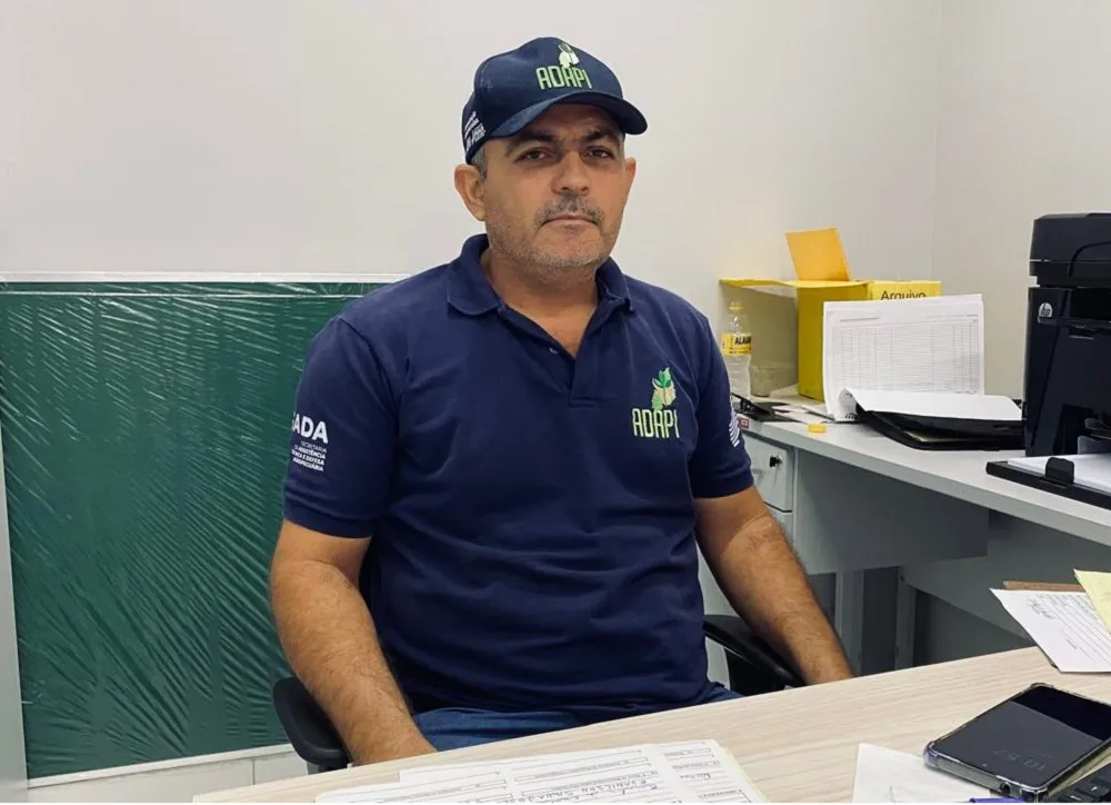 Coordenador da Adapi de Picos, Esdras Alencar (Foto: Daniela Meneses)