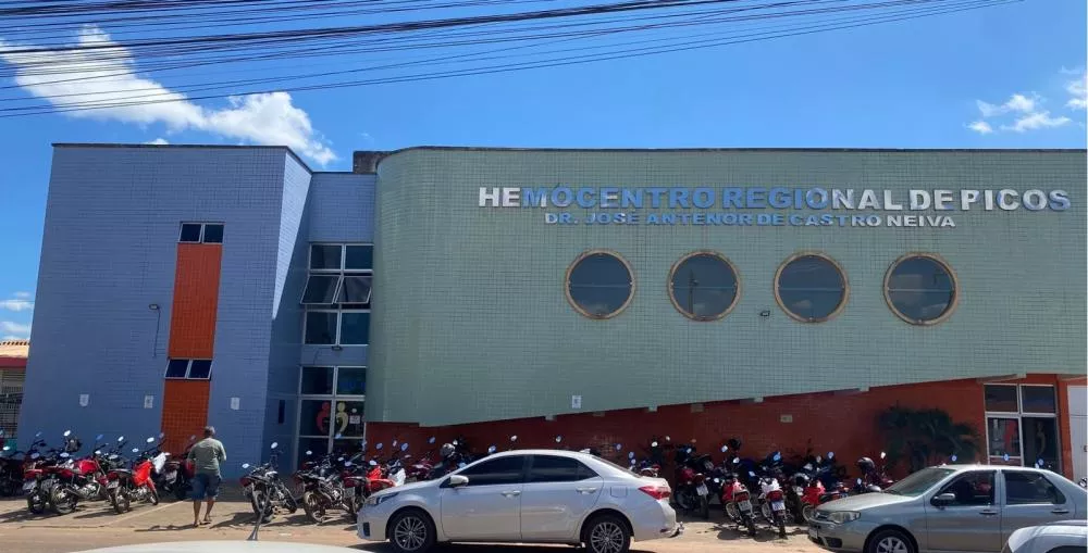 Hemocentro de Picos fica localizado ao lado do Hospital Regional Justino Luz - Foto: Daniela Meneses