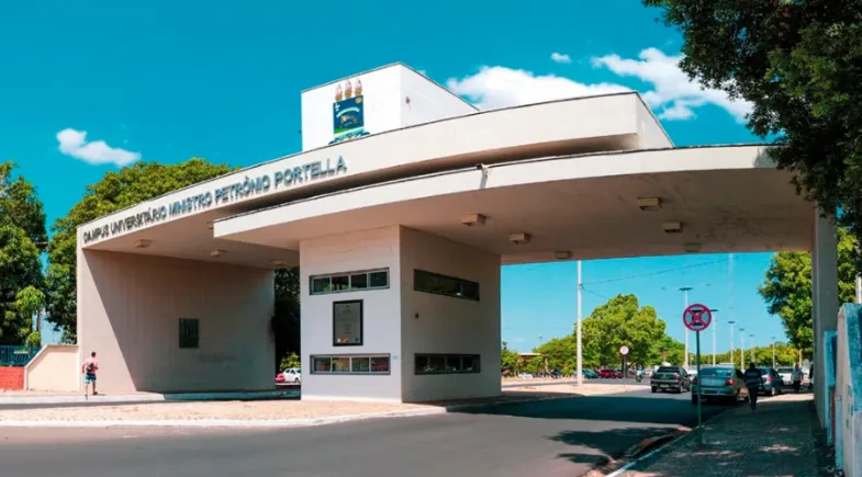 fachada do campi da UFPI e m Teresina. Foto: Reprodução