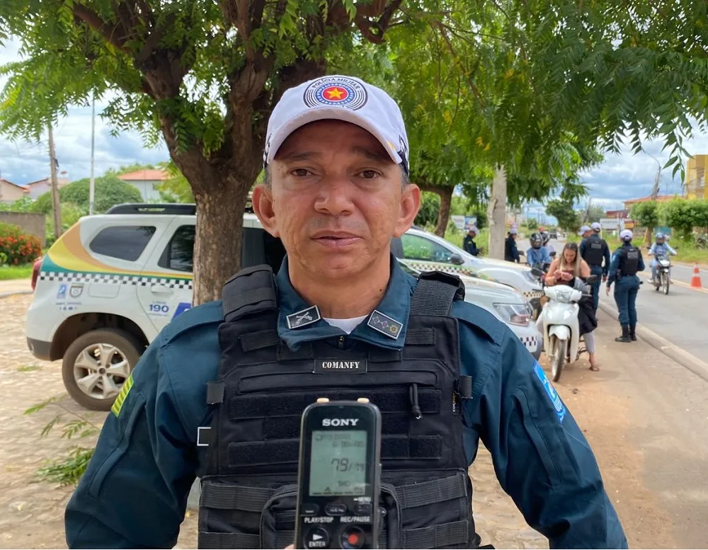 Operação Férias intensifica fiscalização de trânsito em Picos e região