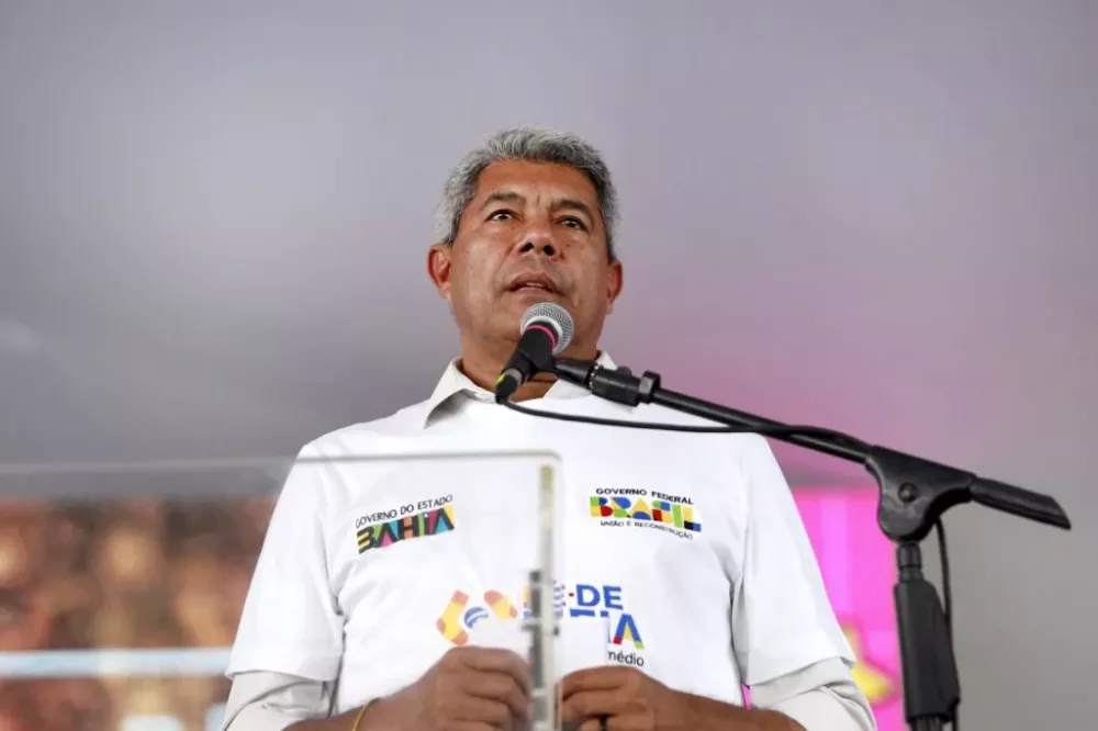O governador da Bahia, Jerônimo Rodrigues (PT) – Foto: Feijão Almeida/GOVBA.