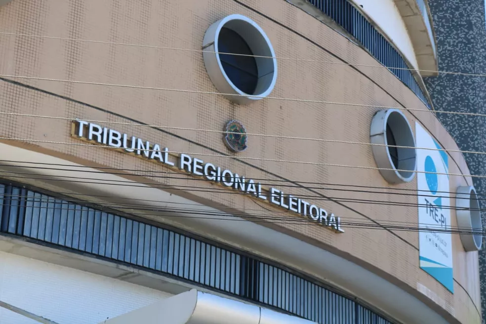 Tribunal Regional Eleitoral do Piauí (TRE-PI), no Centro de Teresina — Foto: Andrê Nascimento/ g1 Piauí