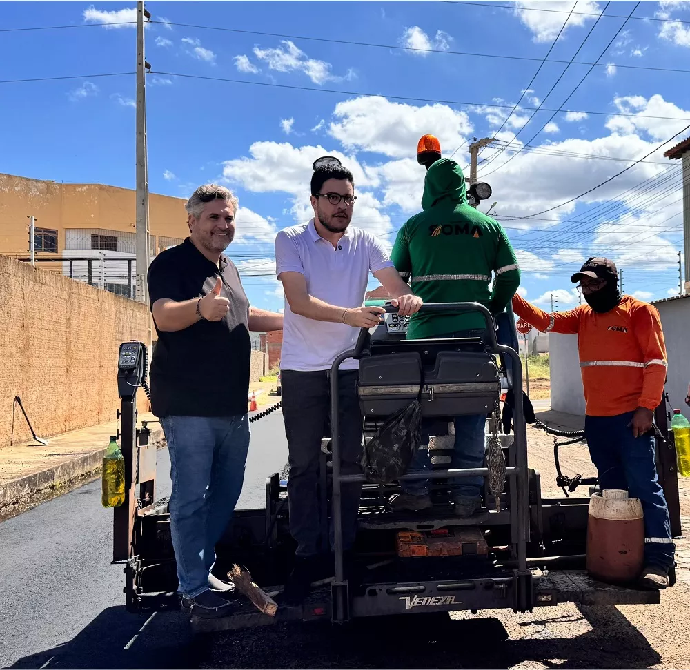 Dr. Pablo Santos, e o deputado federal Jadyel Alencar visitaram o bairro Boa Sorte - Foto: Ascom 