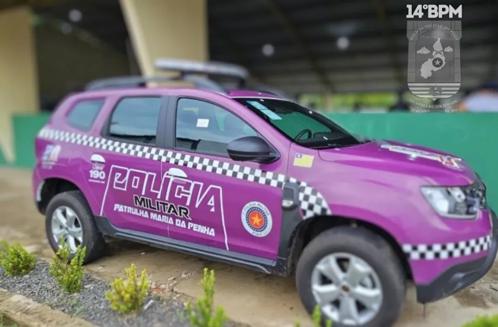 Patrulha Maria da Penha. Foto: Reprodução/Mural da Vila