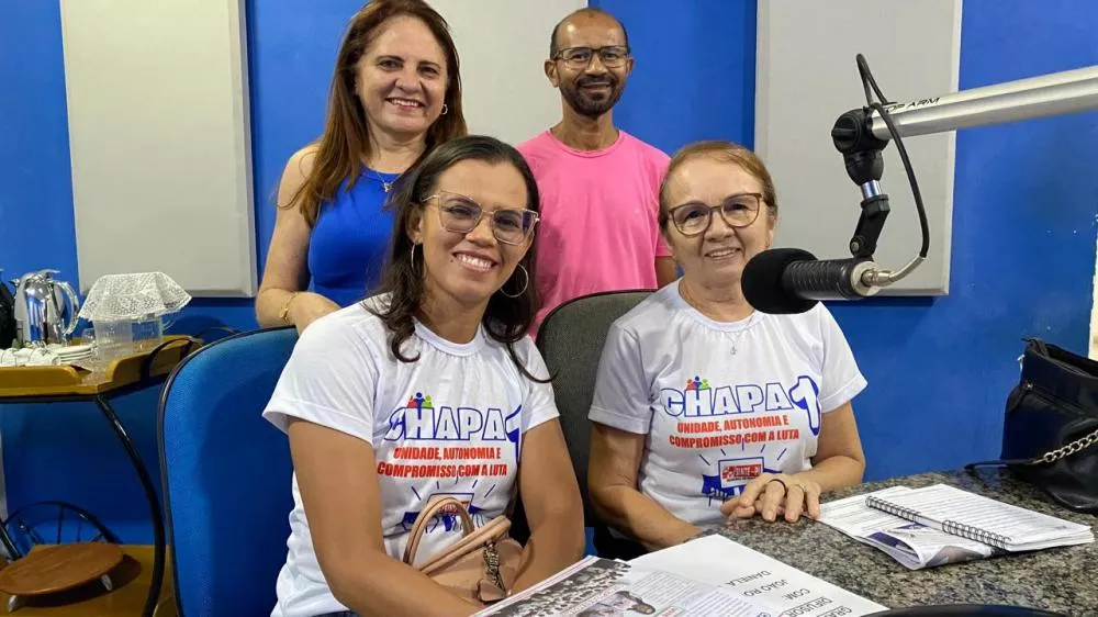 Representantes da Chapa 01 - Foto: Daniela Meneses