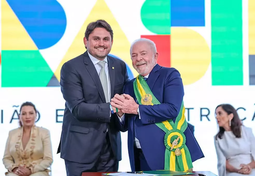 Lula e Juscelino Filho — Foto: Ricardo Stuckert/PR.