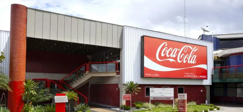 Planta da Coca-Cola em Jundiaí, São Paulo – Foto: ASCOM.
