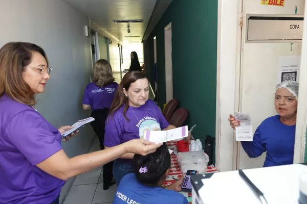 Servidores receberam informações de combate a violência contra pessoa idosa. Foto: Reprodução/Ascom