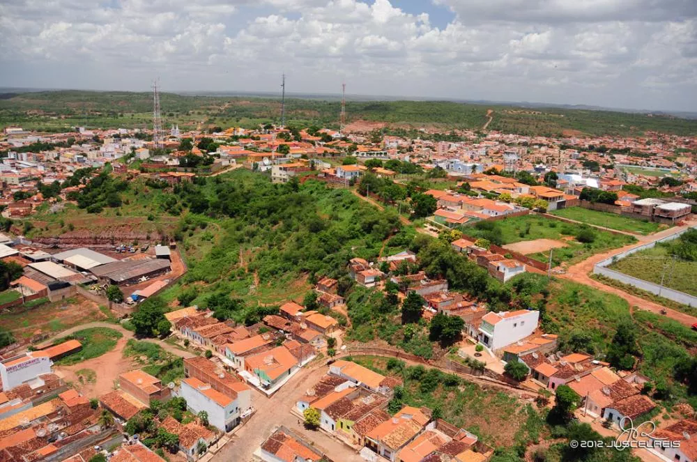 Vista panorâmica dos bairros Morada do Sol e São José (Foto: Reprodução)